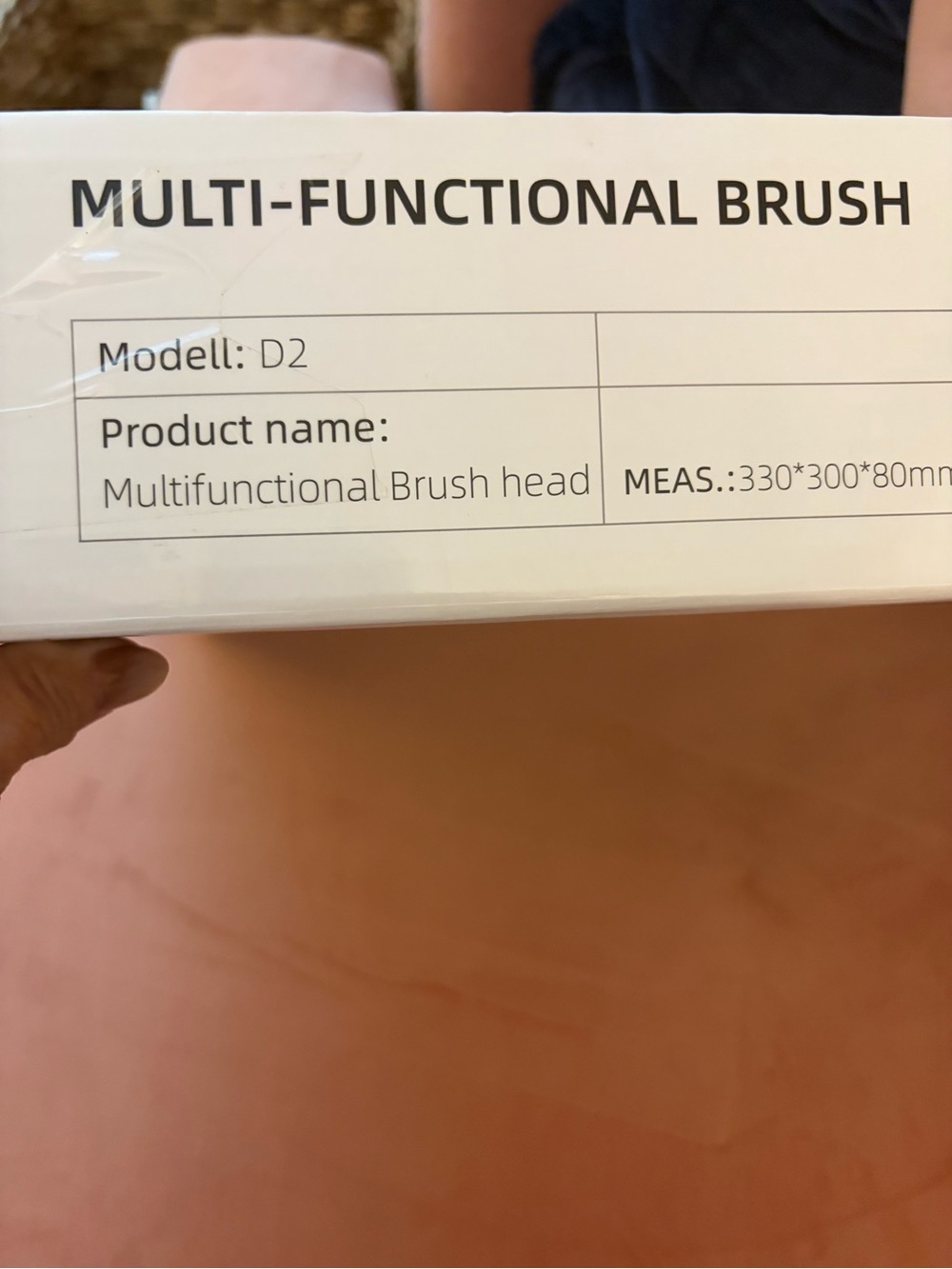 Dyson Silver and Orange Electric Wet/Dry Mop Head Accessory - Picture 3 of 6